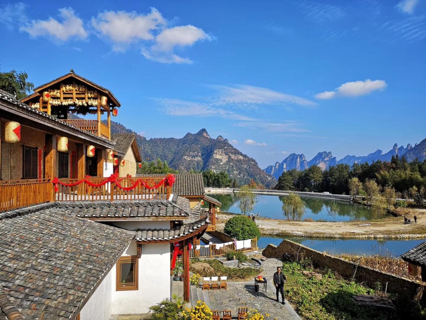Dayong Antique Feature Resort Чжанцзяцзе Экстерьер фото
