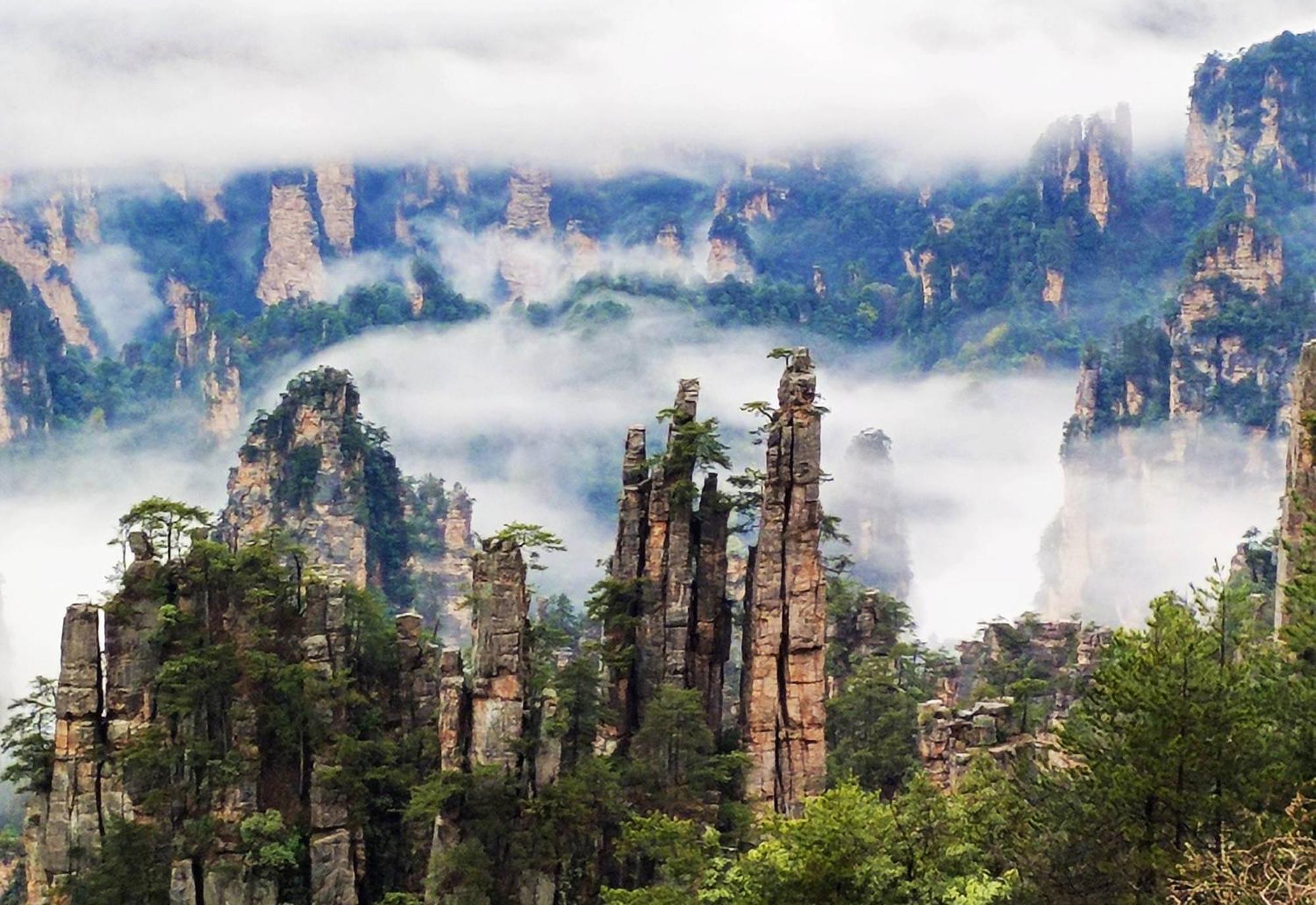 Dayong Antique Feature Resort Чжанцзяцзе Экстерьер фото